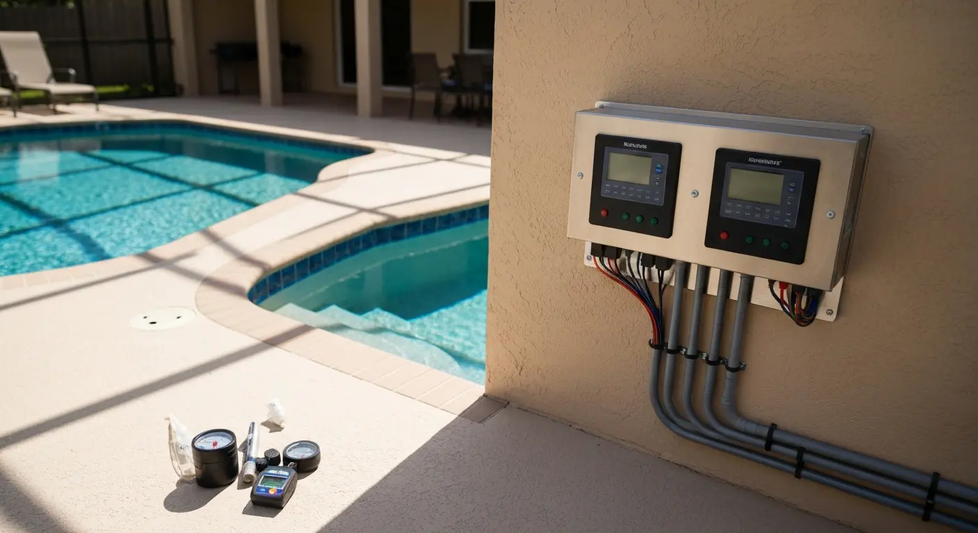 Pool automation system control