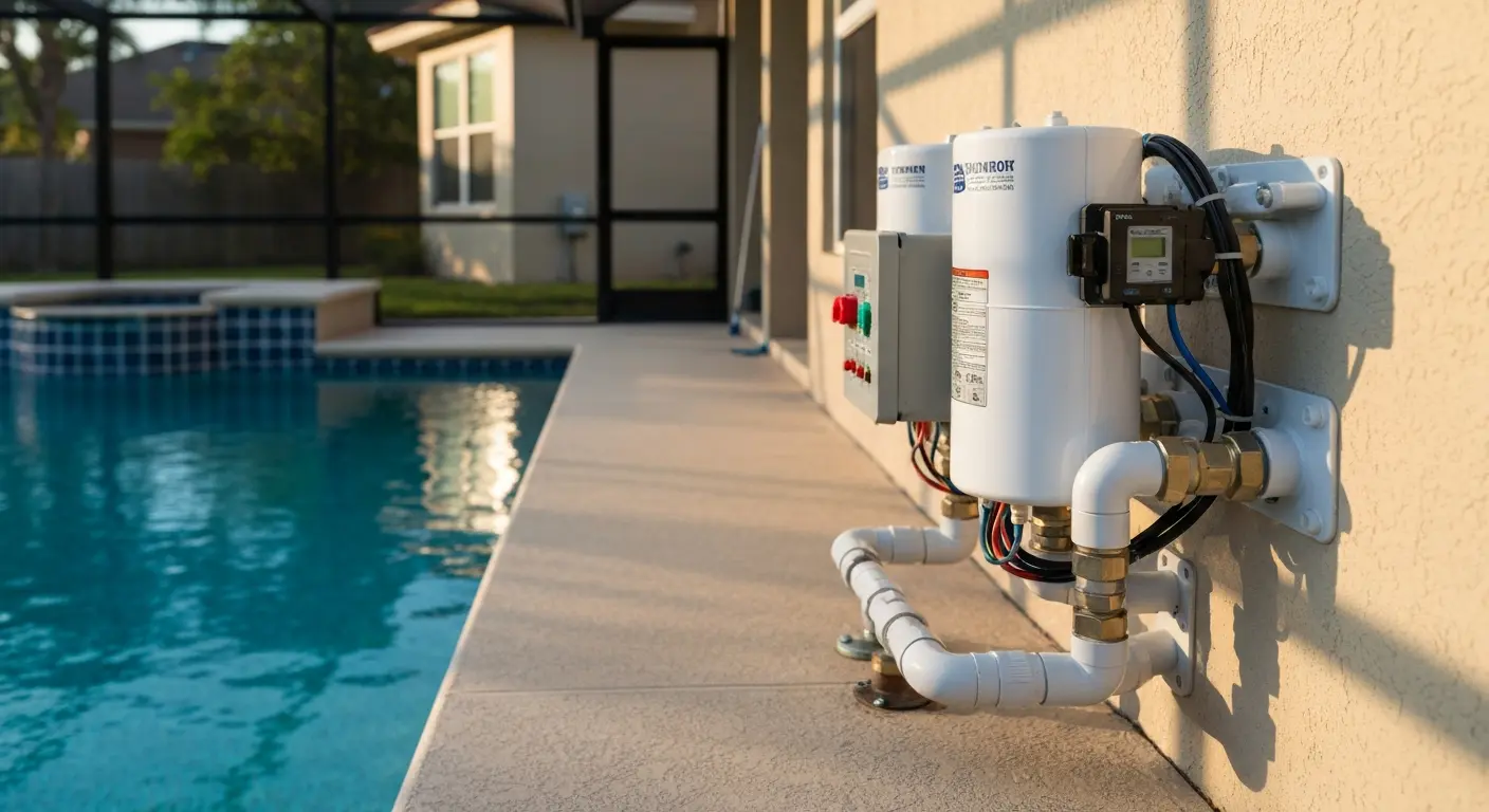 Saltwater pool system