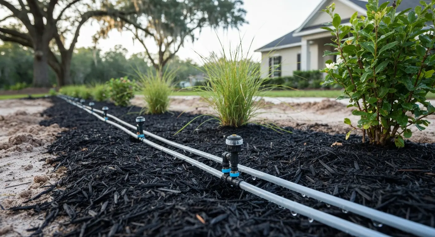 Irrigation system installation
