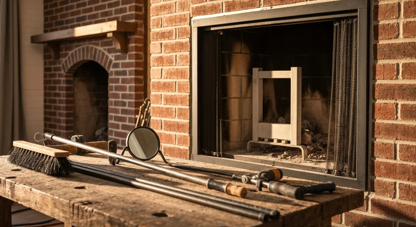 Fireplace maintenance and inspection