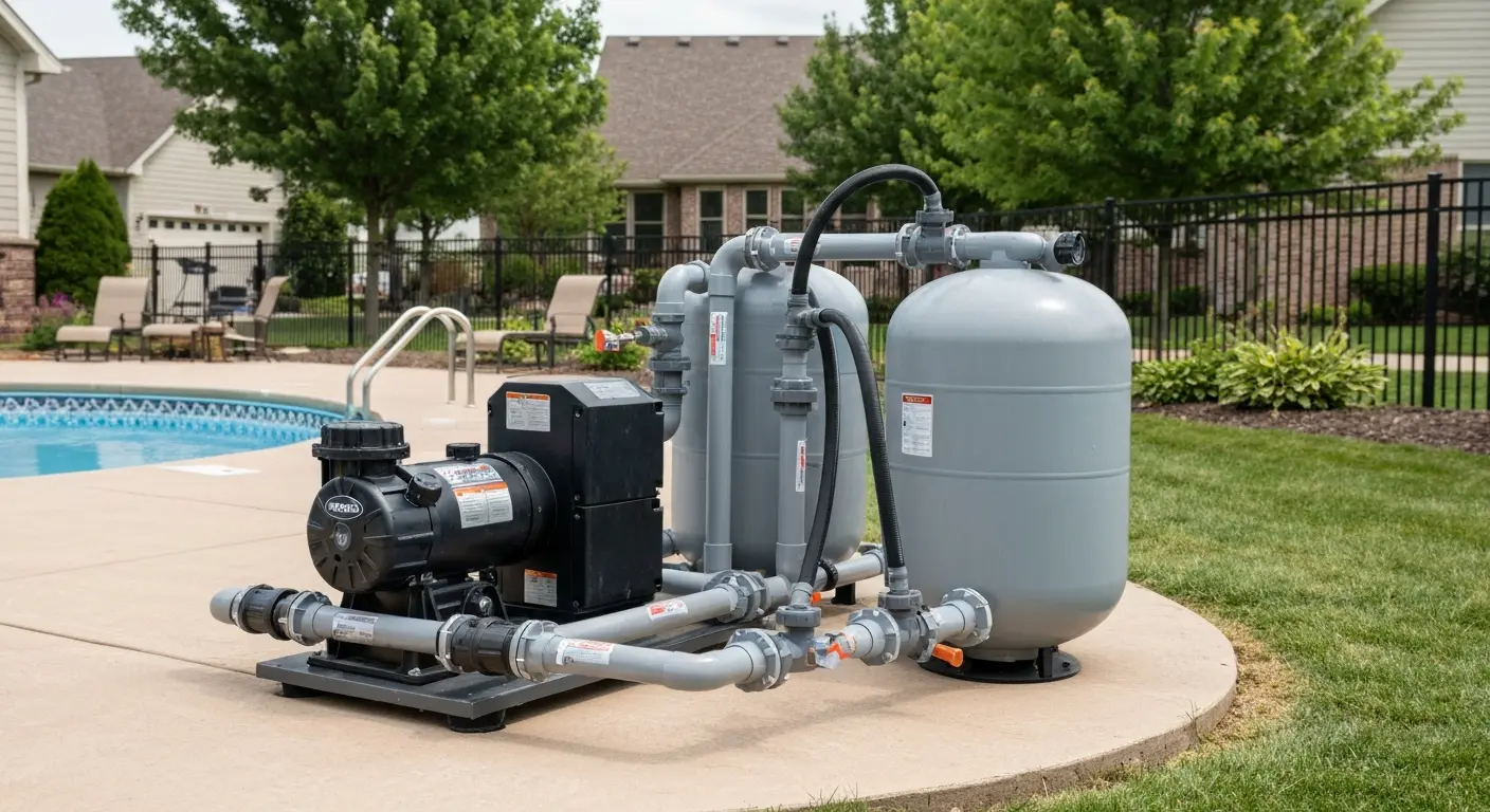 Pool equipment upgrade
