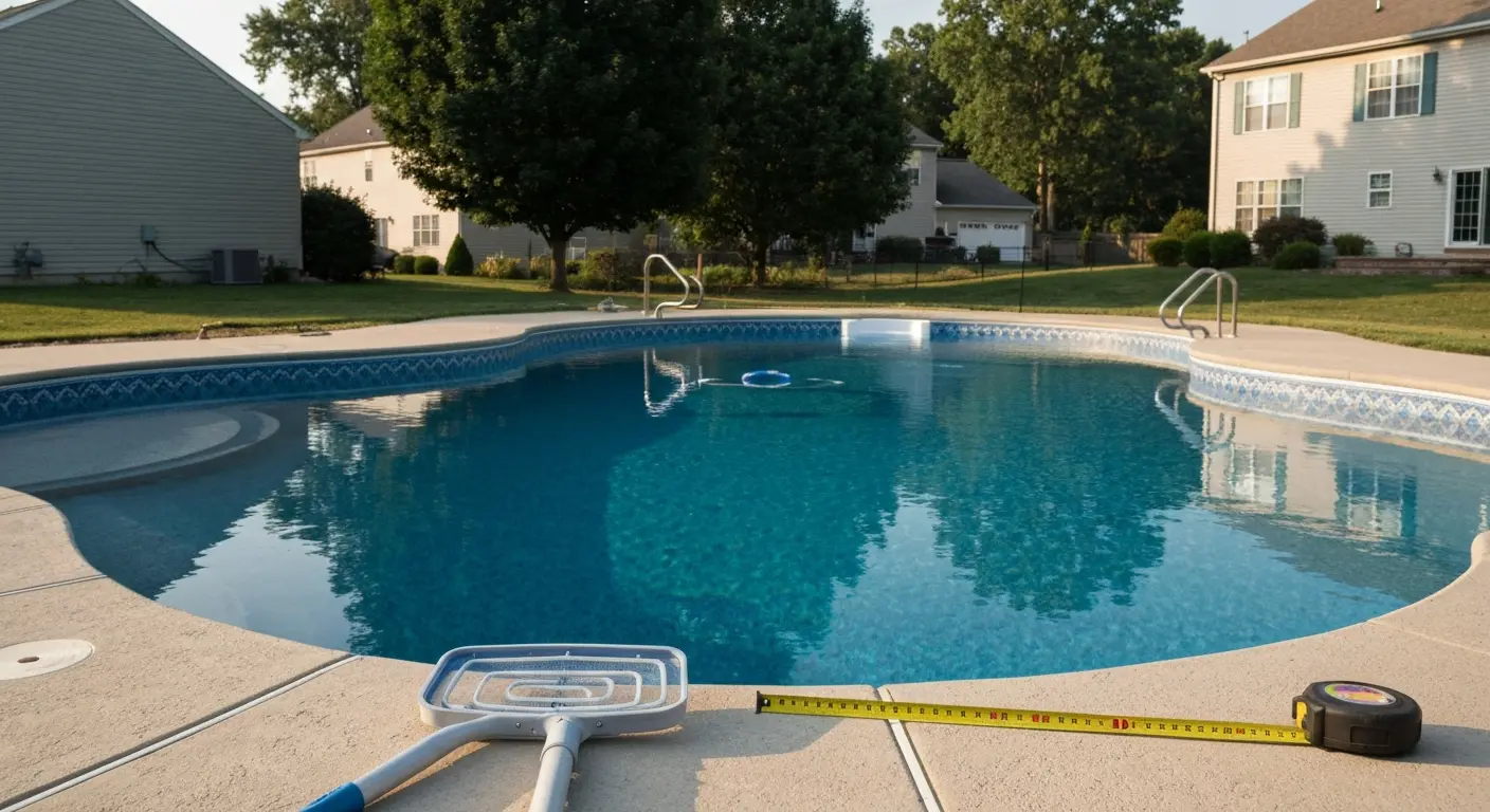 Custom pool construction