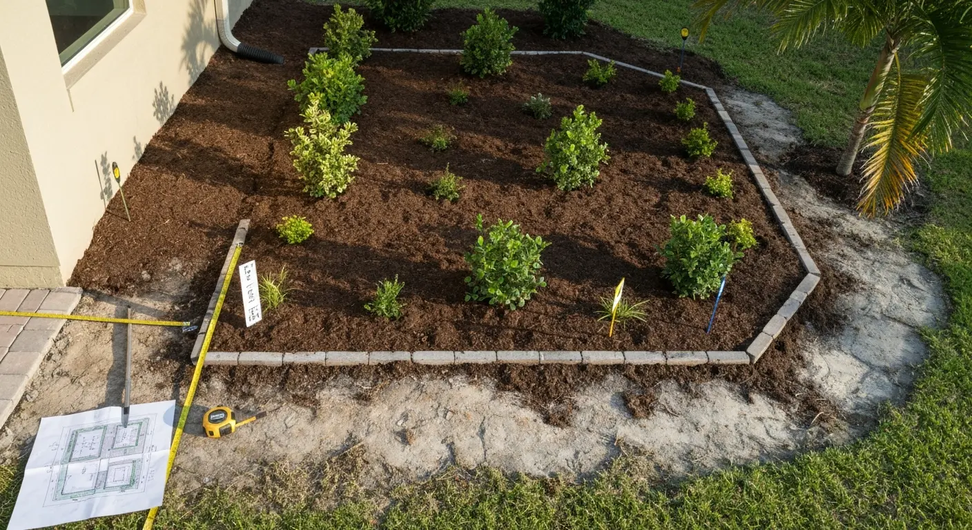 Garden bed design and planning