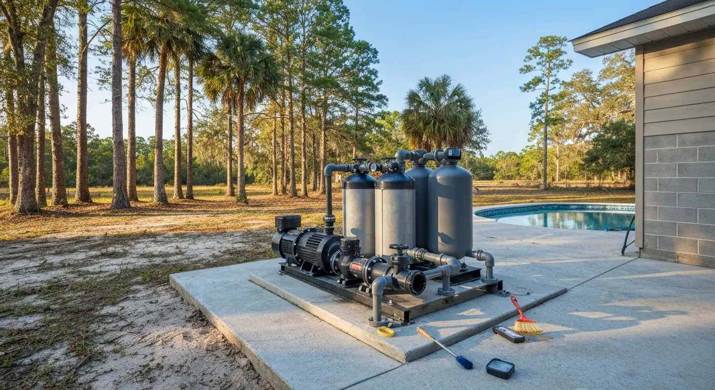 Pool equipment upgrades and replacement