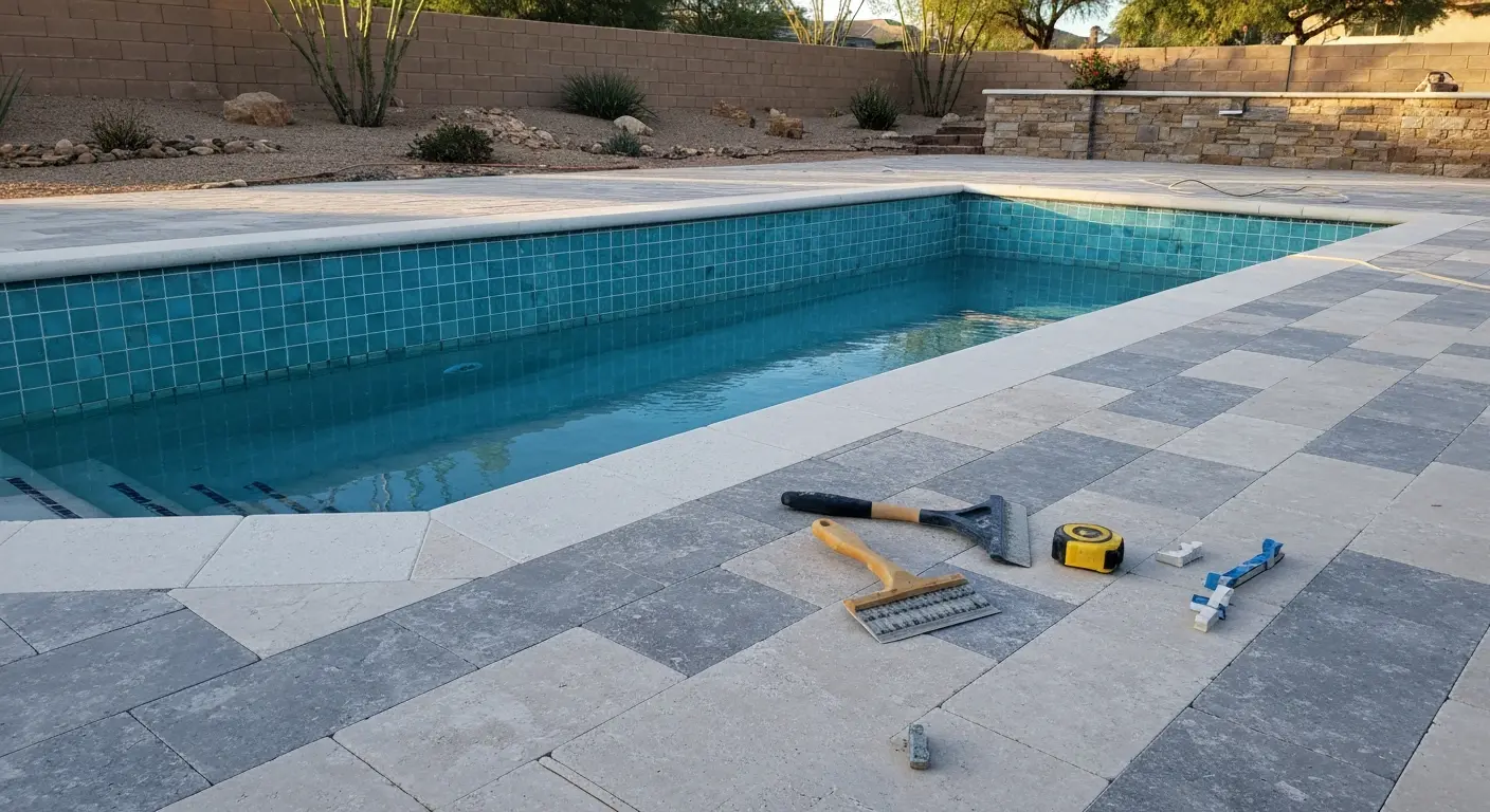 Pool remodeling and renovation project