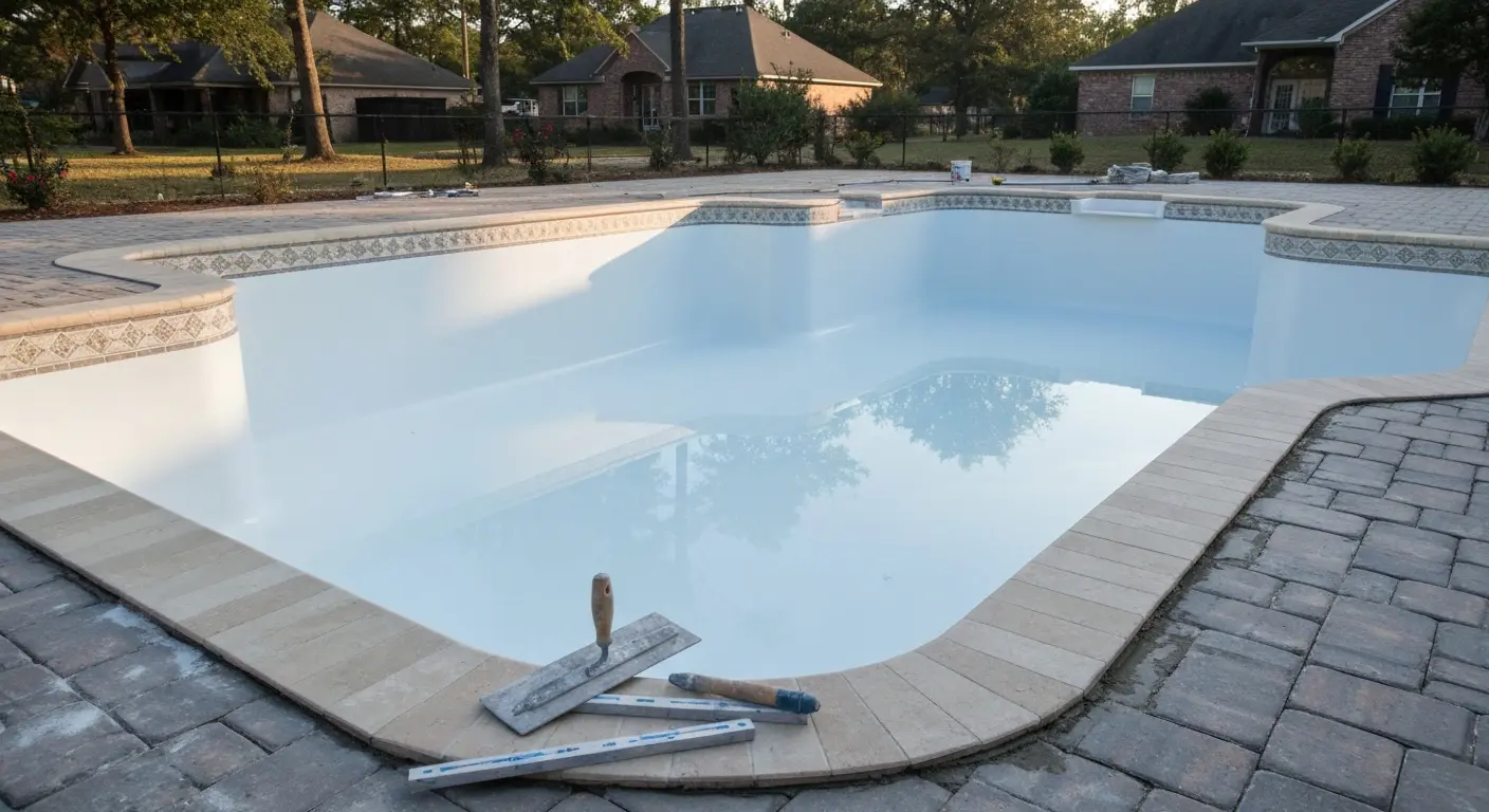 Pool renovation project