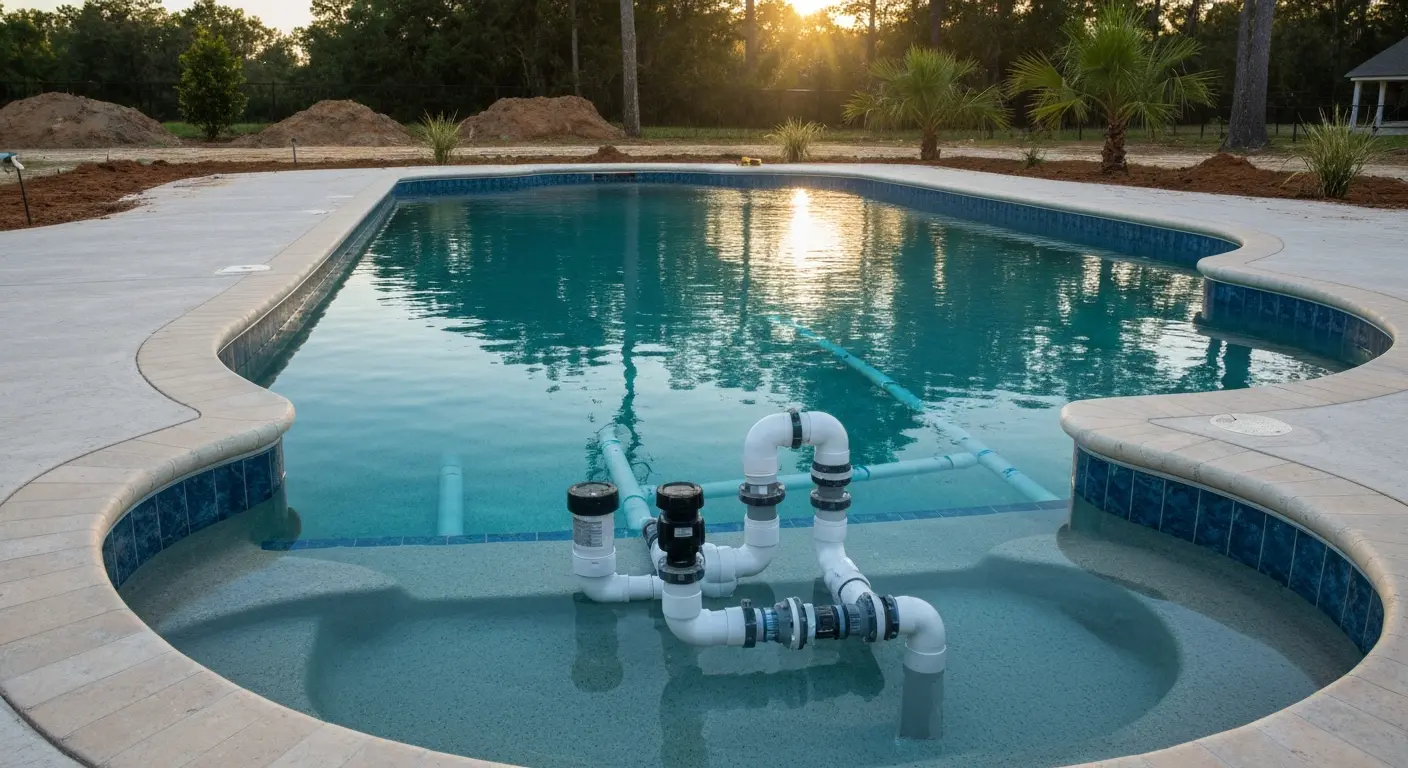 Custom pool construction