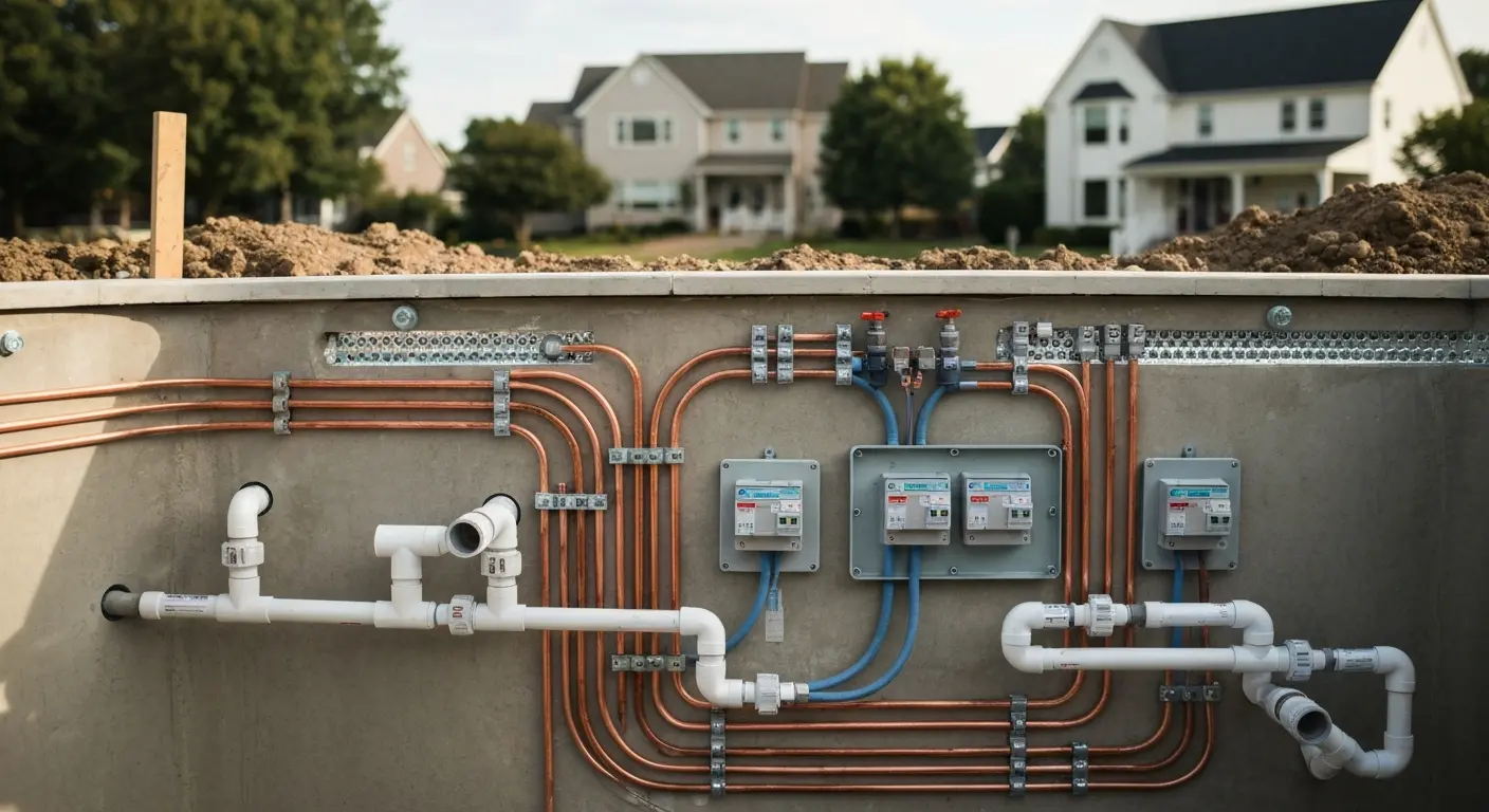Professional pool plumbing and electrical work