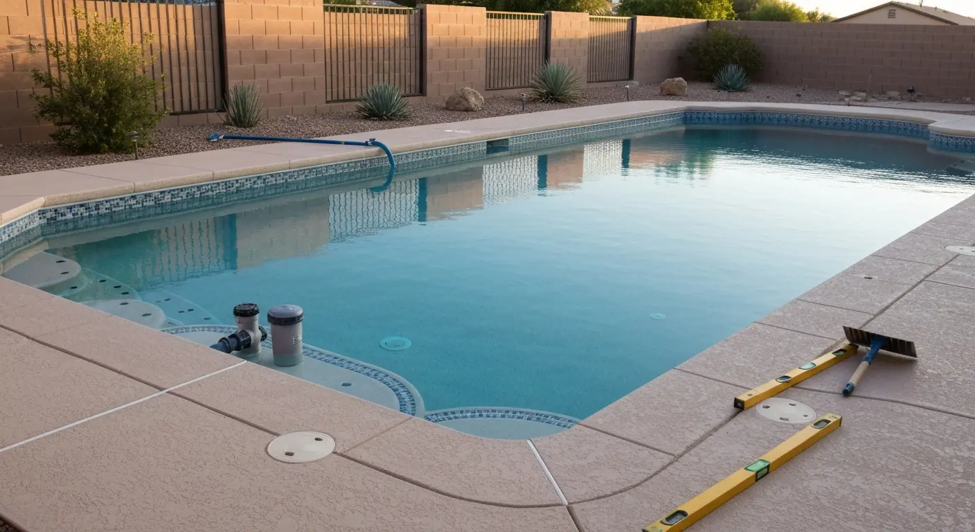 Pool renovation project