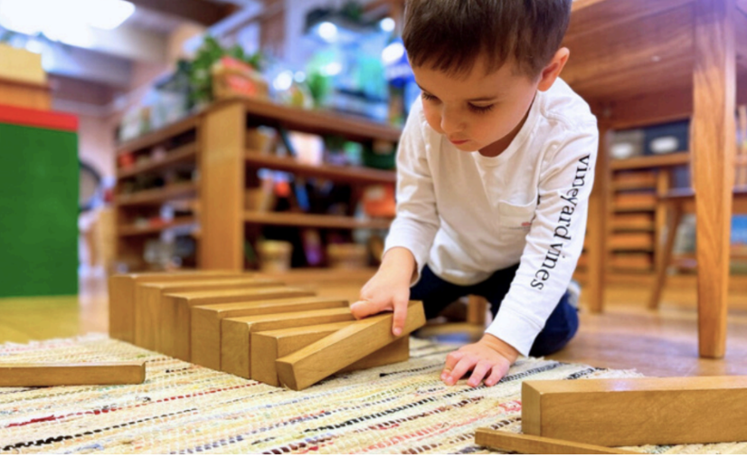 A Snapshot – Sensorial Materials in the 3 – 6 year-old Classrooms