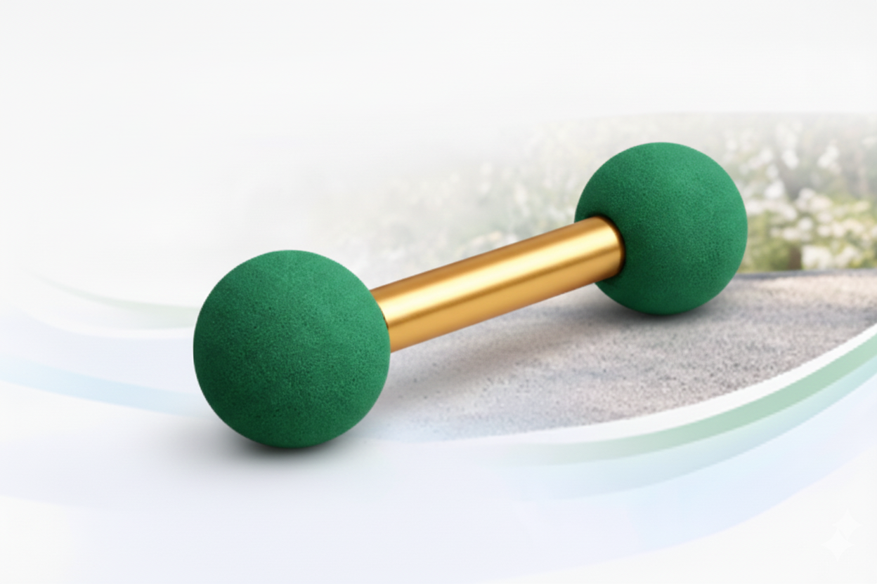 Abdomen Balls in use