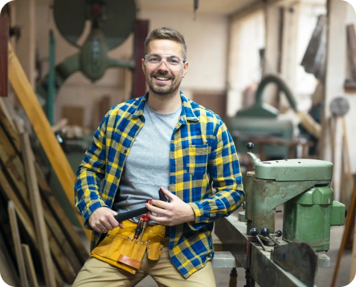 Tradie using the Growth System