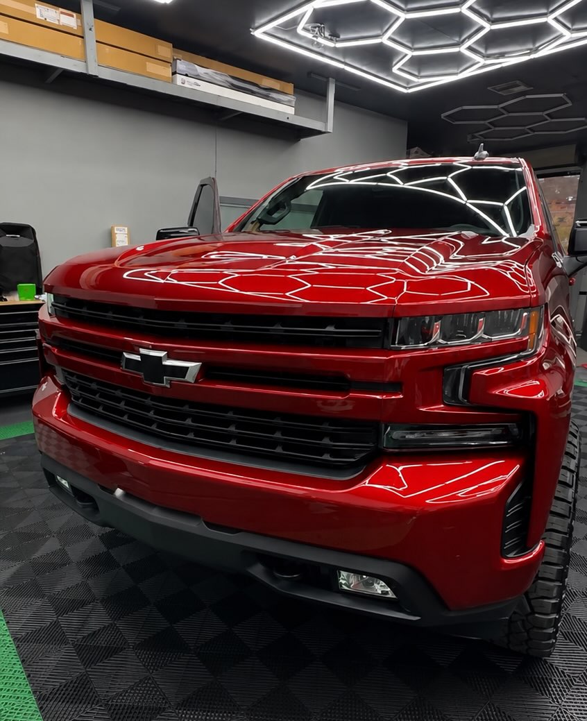 Ceramic coating finish at 707 Tintz