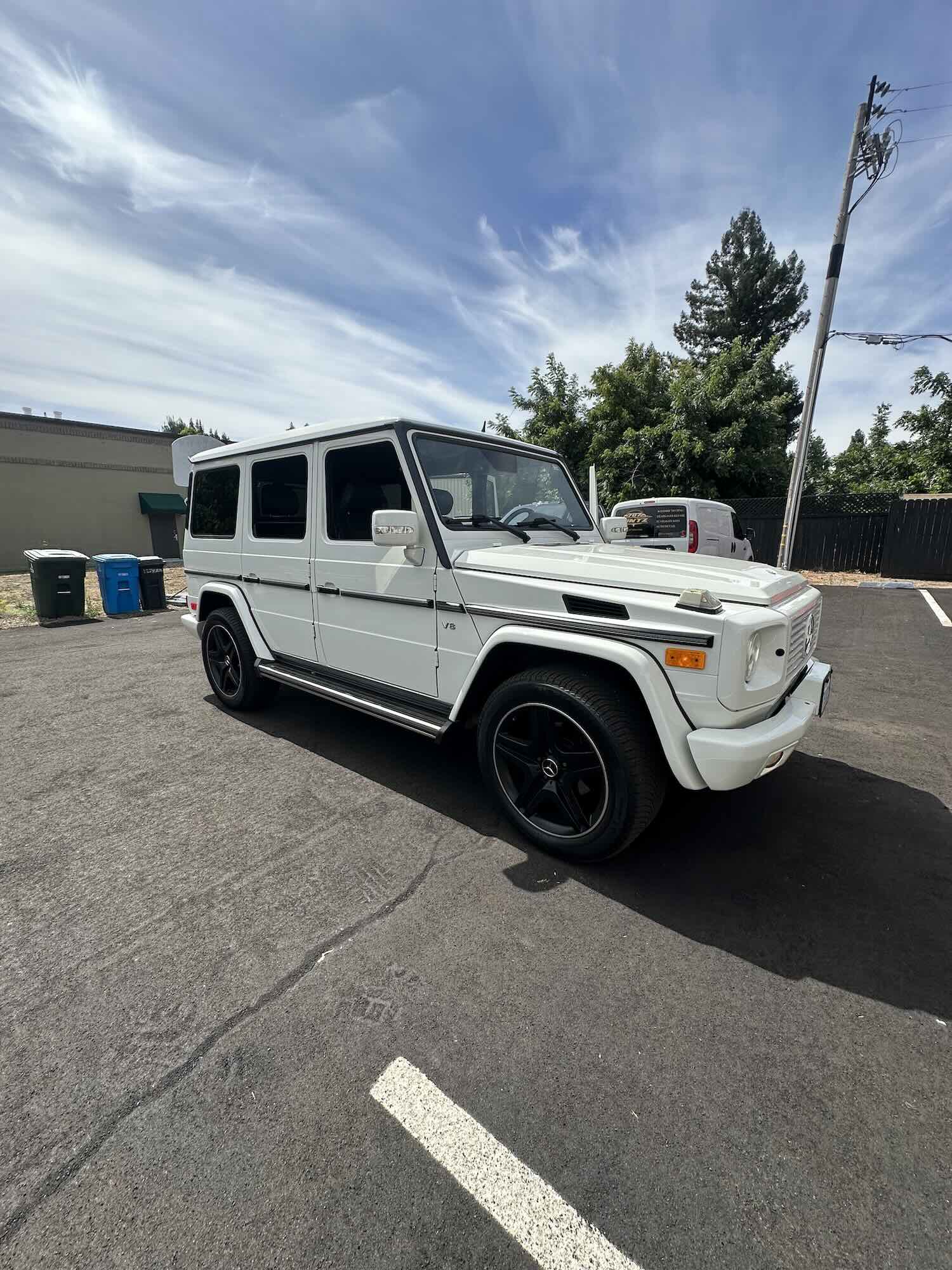 Mercedes G-Wagon with window tint
