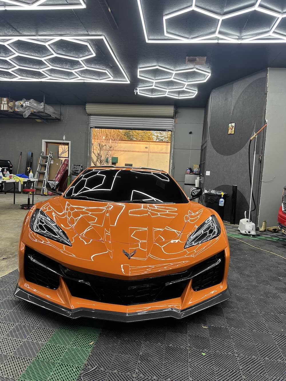 Corvette Stingray with window tint