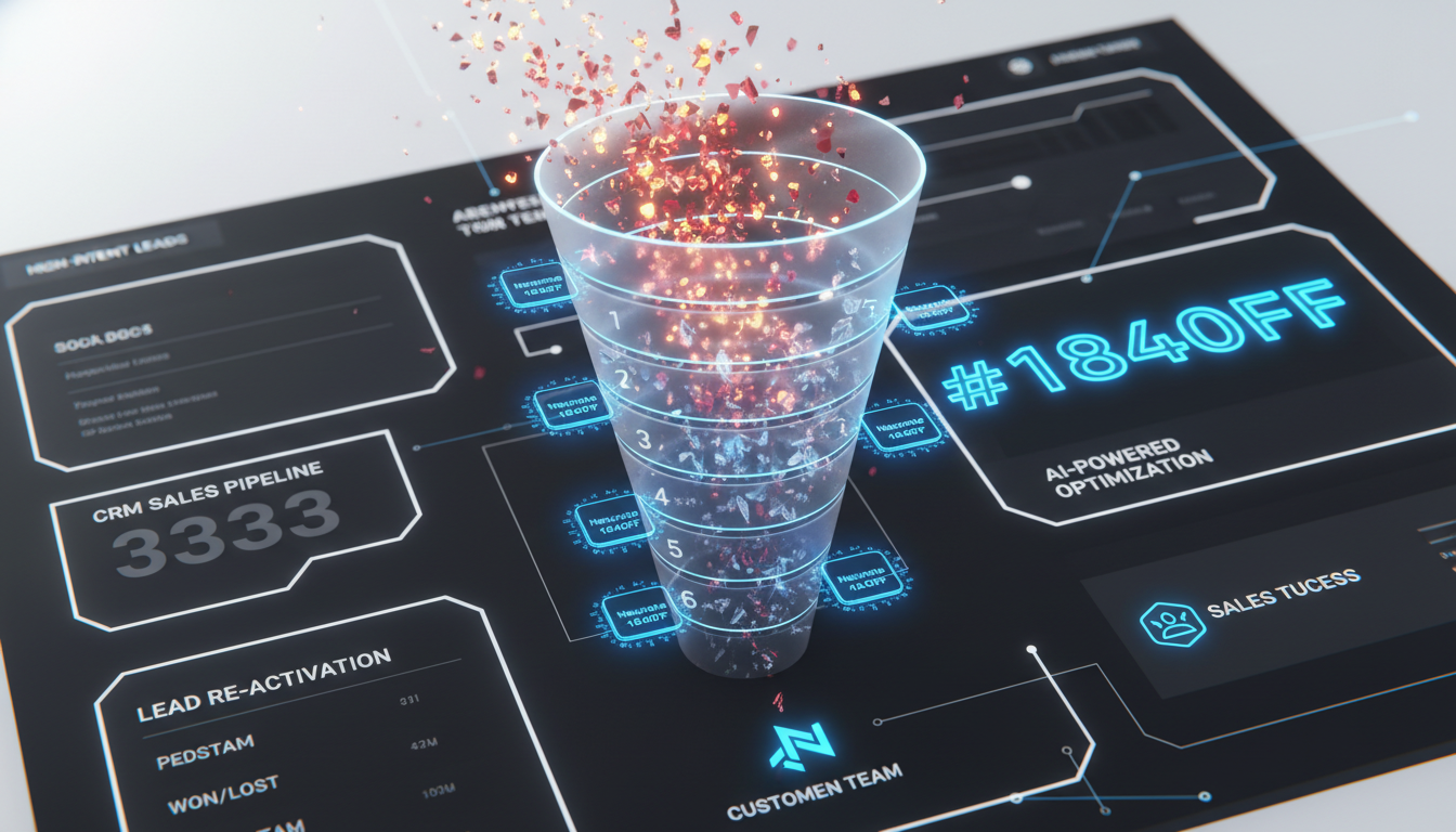 7 reasons leads go cold before your sales team sees them — AI CRM pipeline visualization