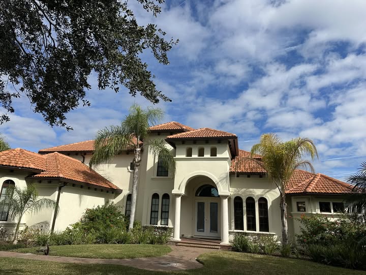 Exterior painting workmanship