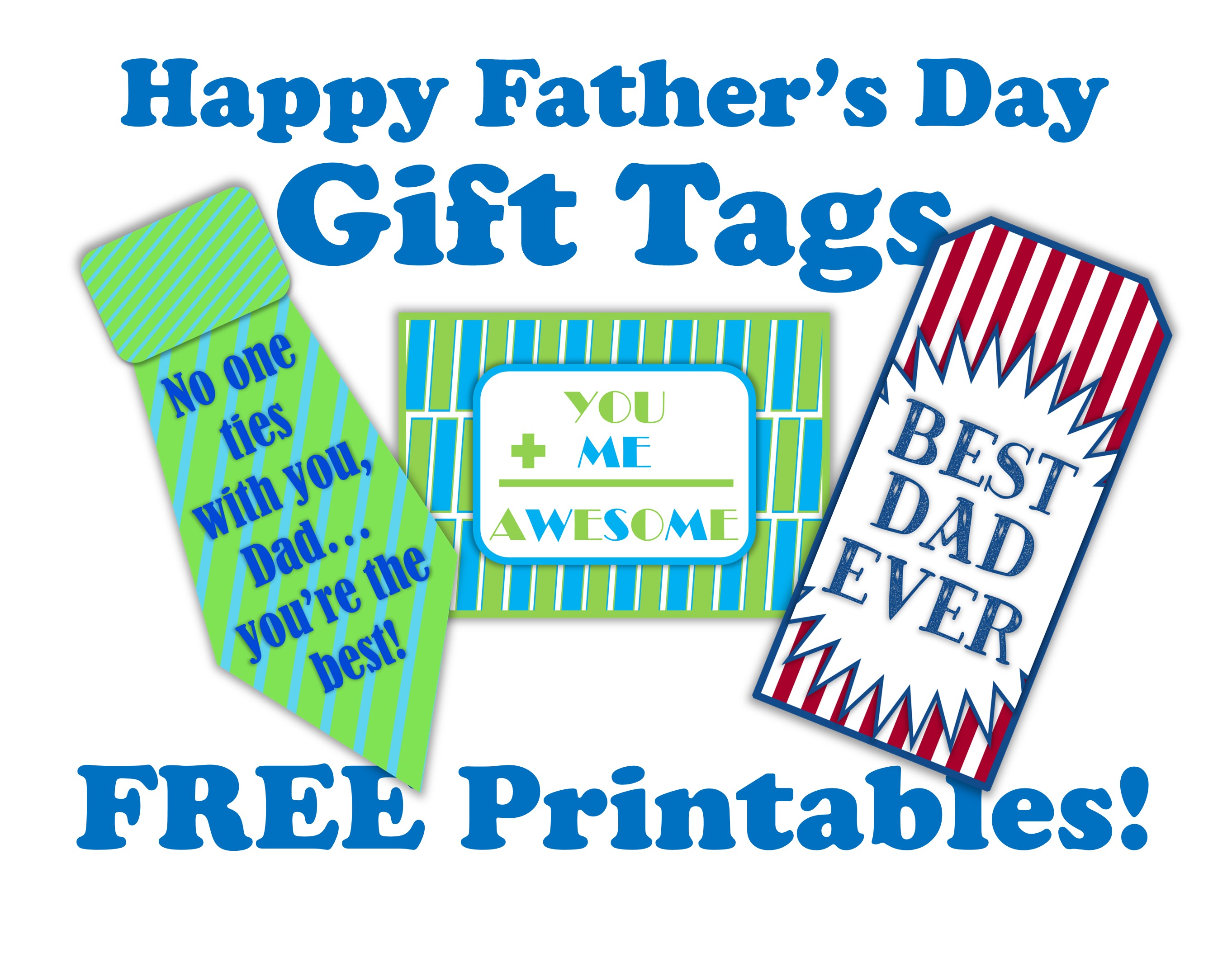 Surprise Dad with Personalized Gift Tags that Say It All