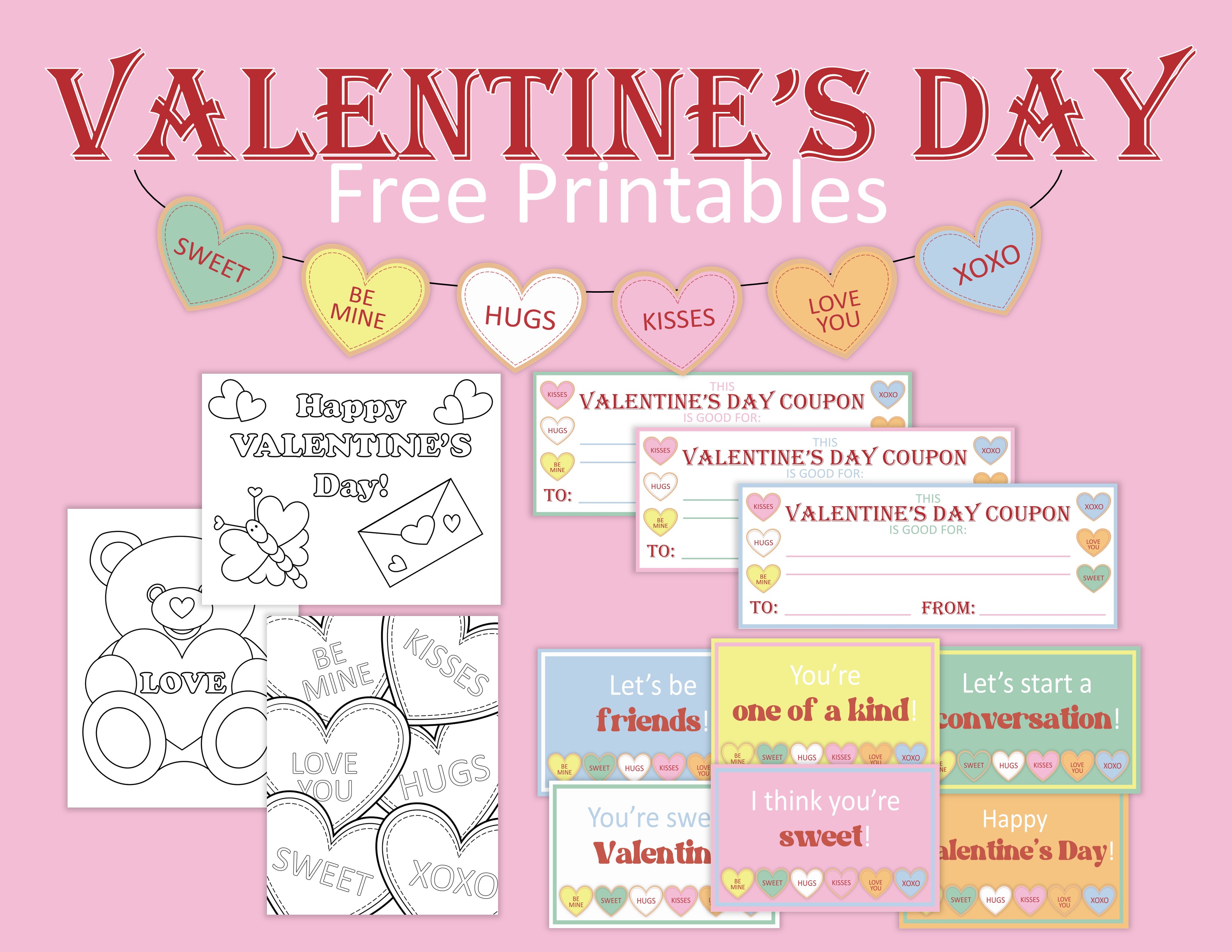 Get Crafty for Cupid: Free Valentine's Day Printables!