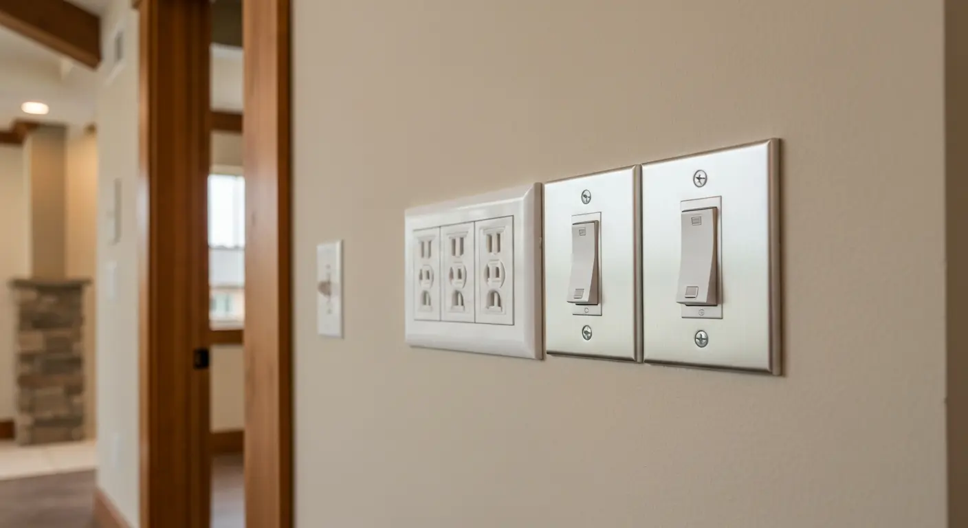 Outlet and switch installation service