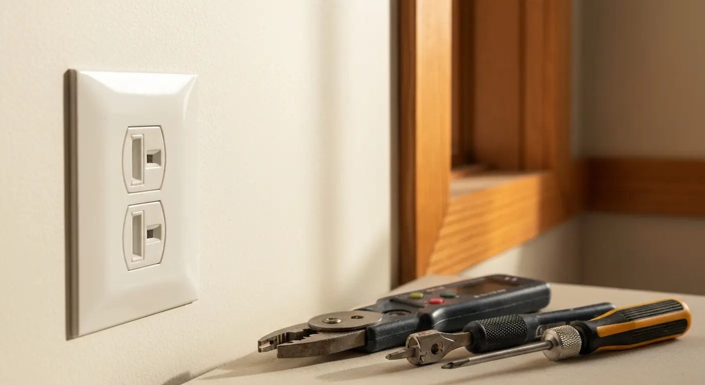 Outlet and switch installation