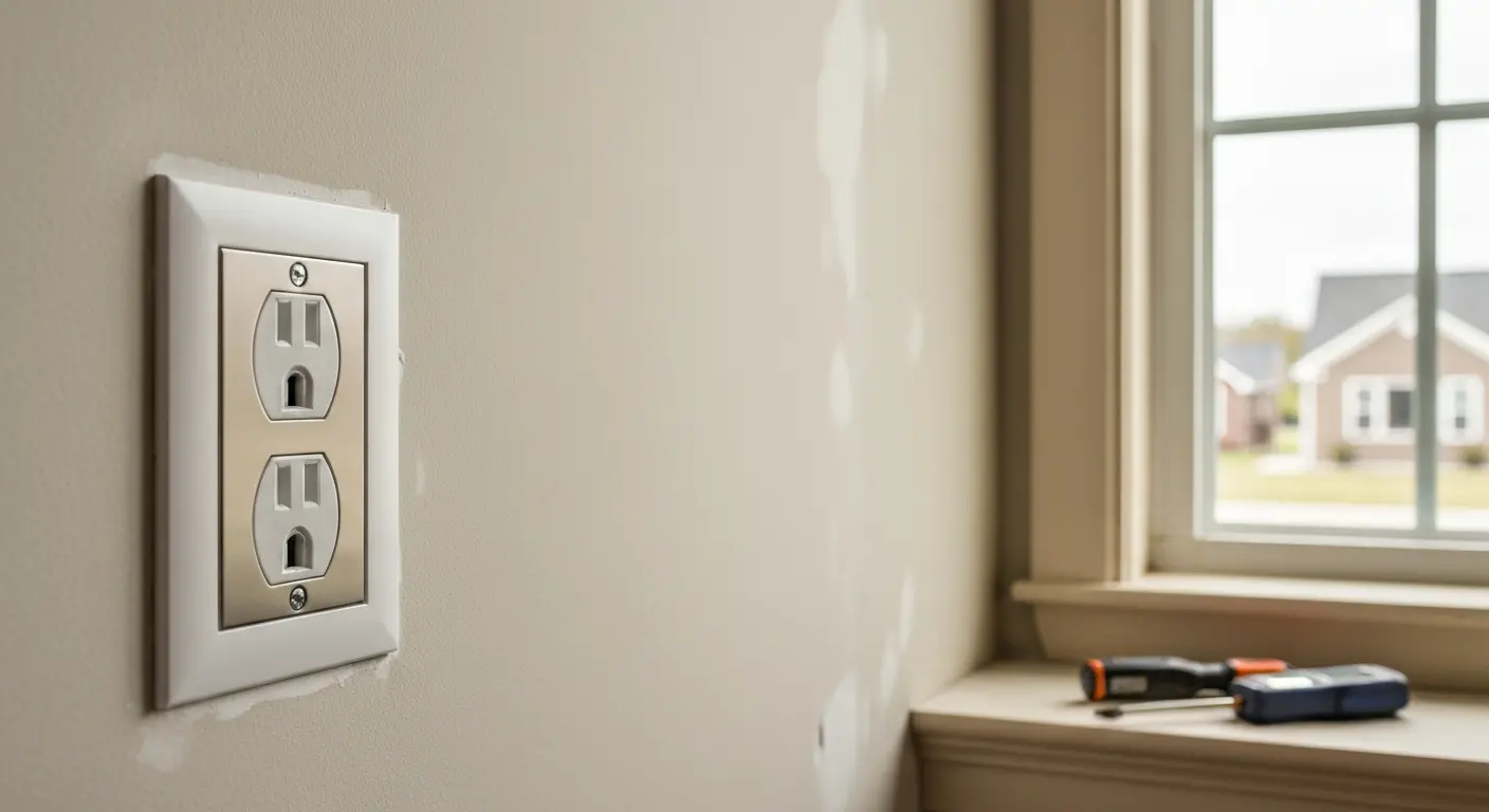 Electrical outlet installation