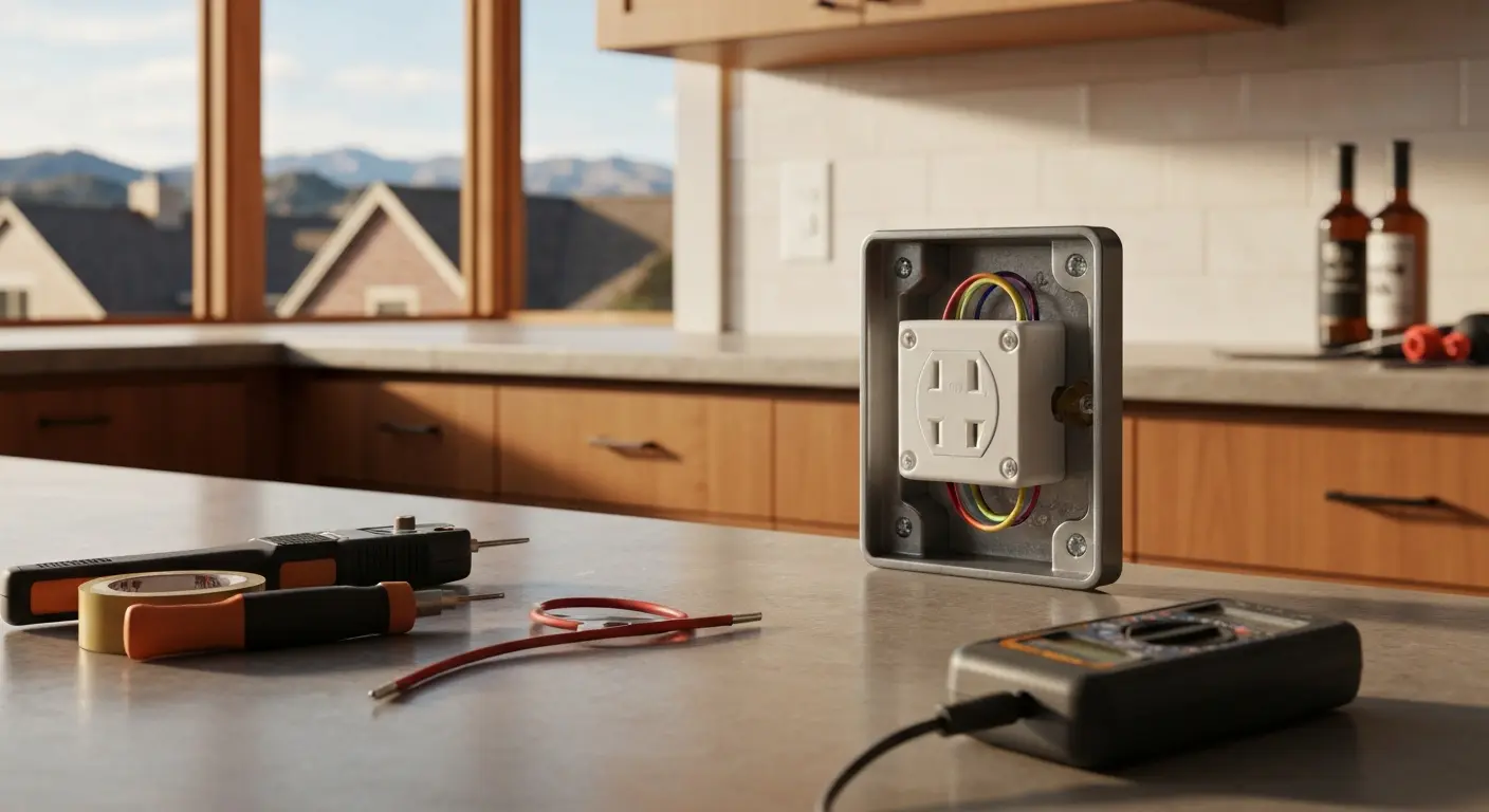 GFCI outlet installation