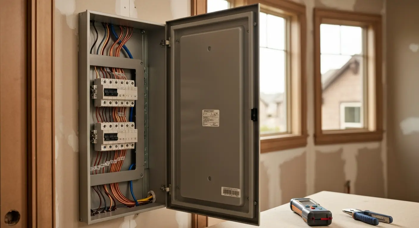 Electrical panel upgrade service