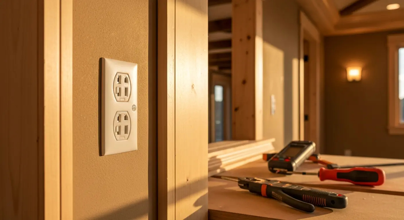 Electrical outlet installation