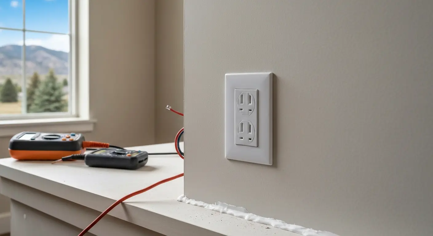 Electrical outlet installation