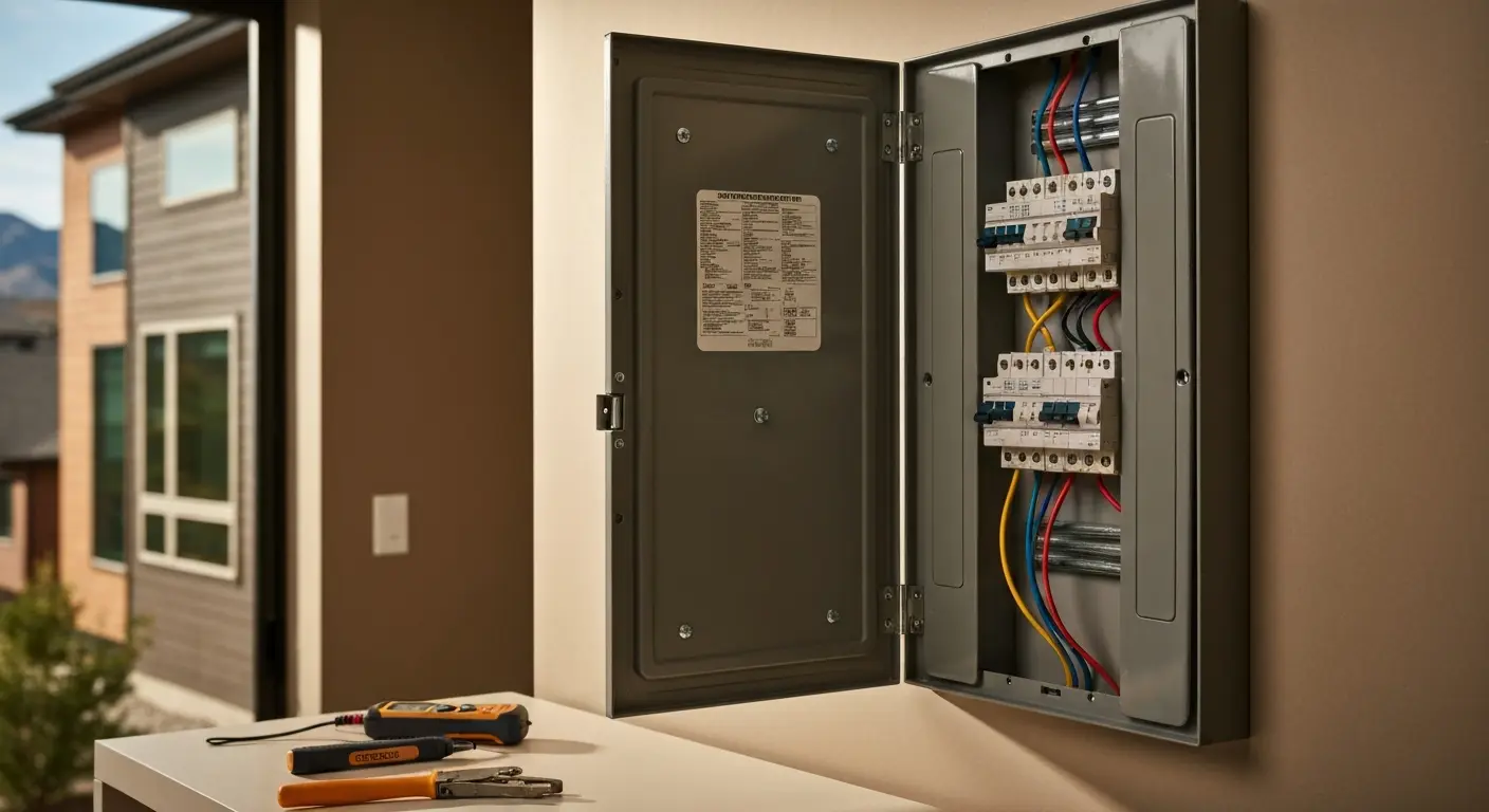 Electrical panel upgrade work