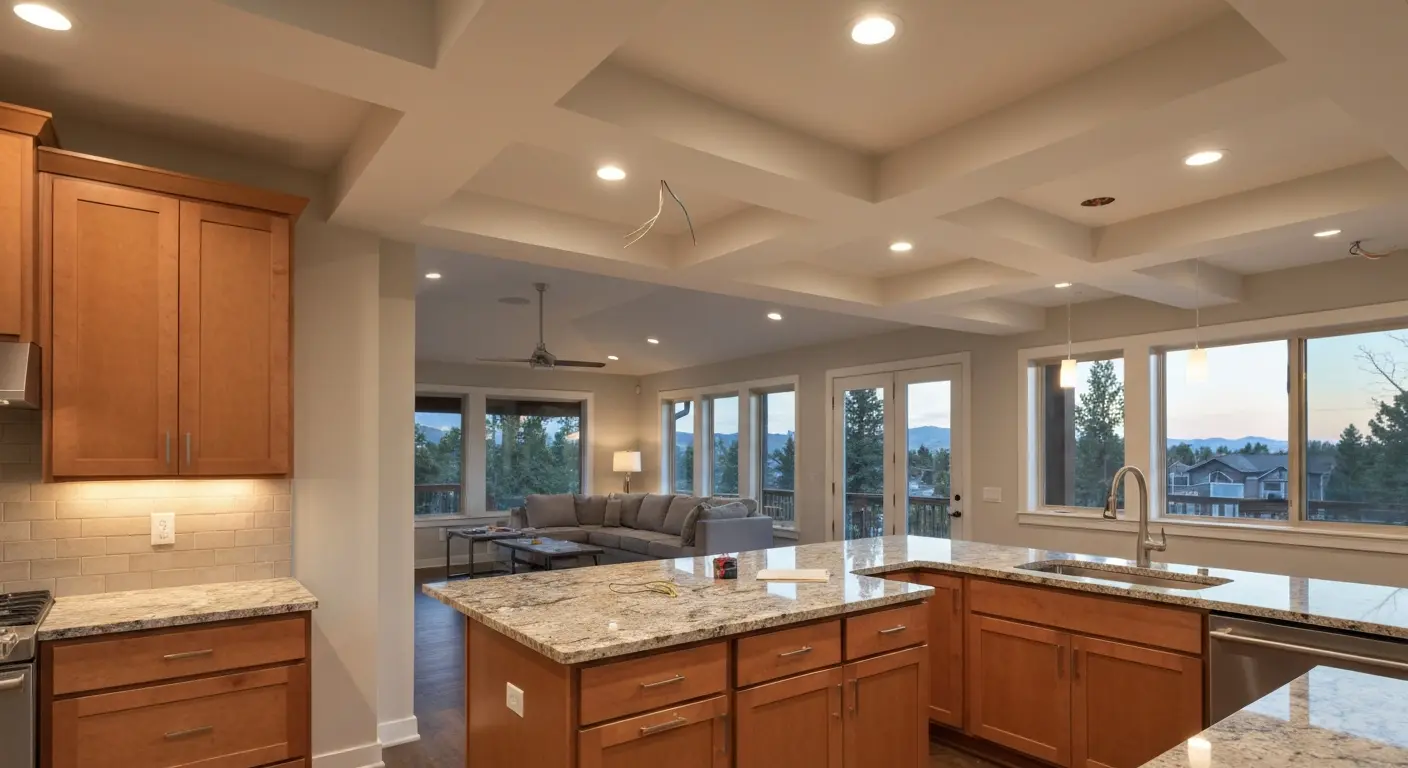 Interior lighting installation