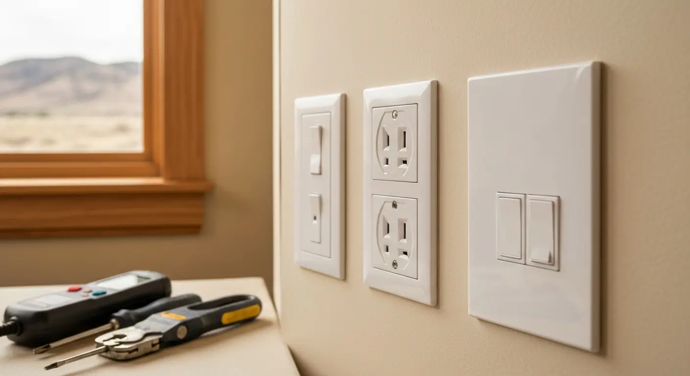 Outlet and switch repair