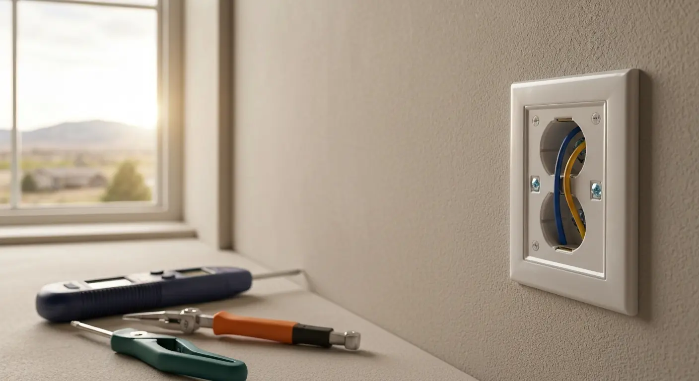 Electrical outlet installation