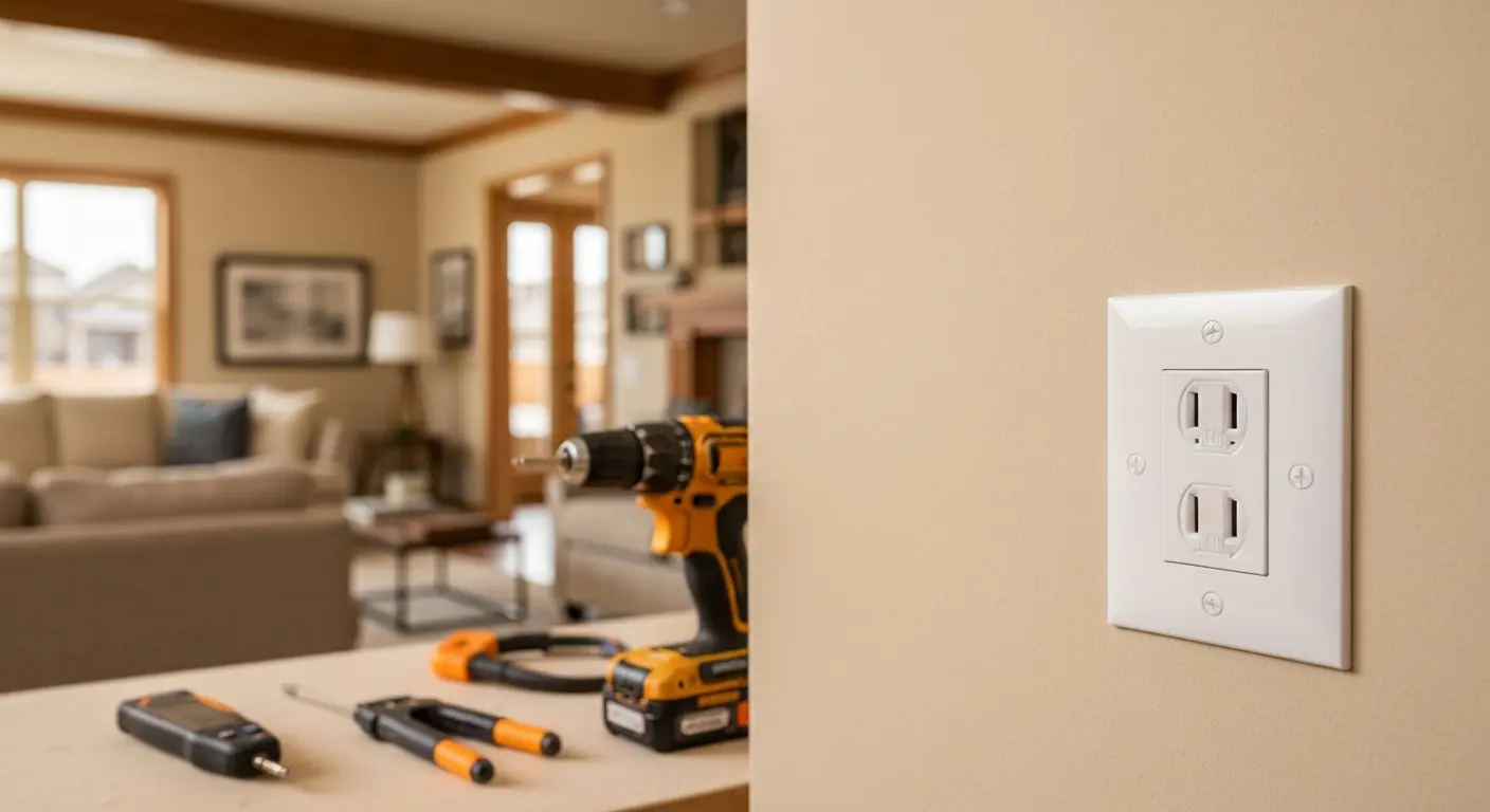 Electrical outlet repair