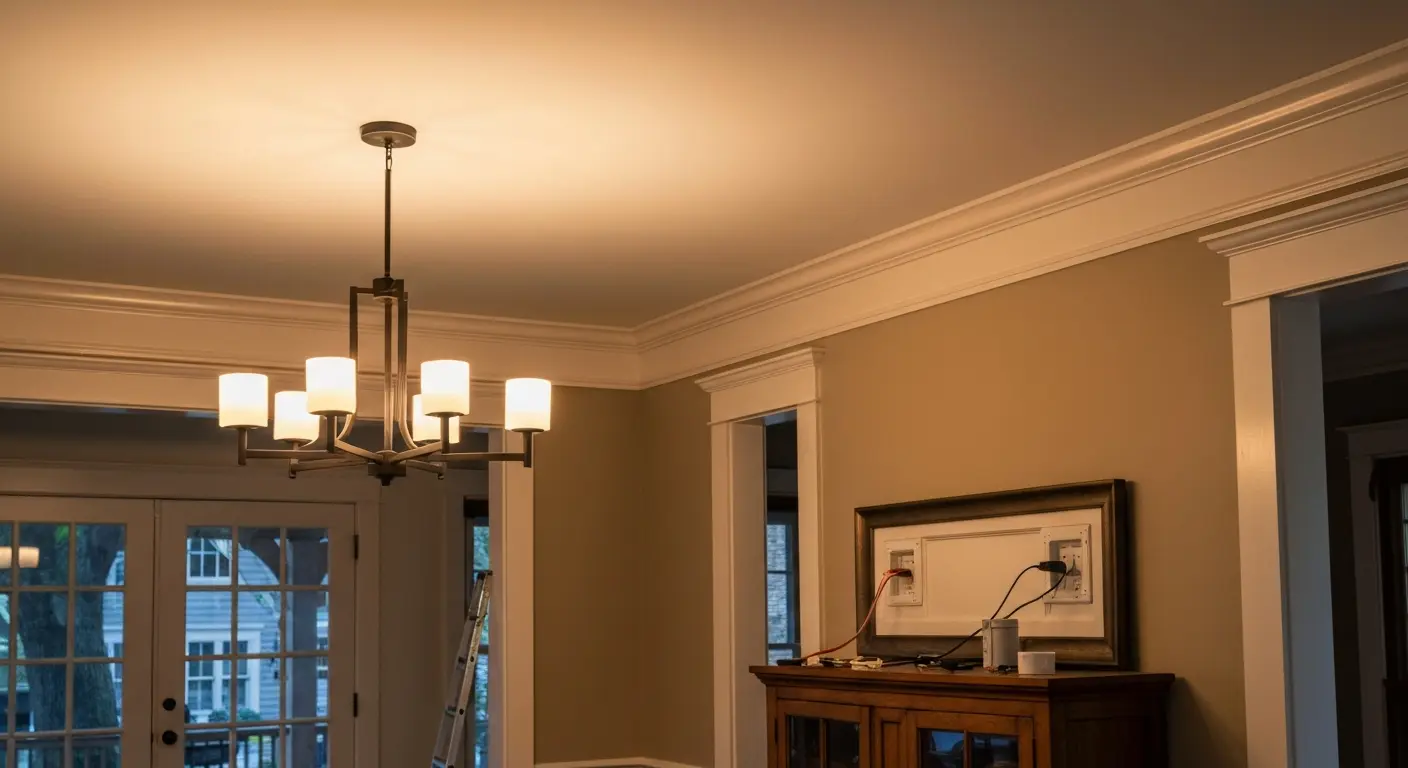 Professional lighting installation