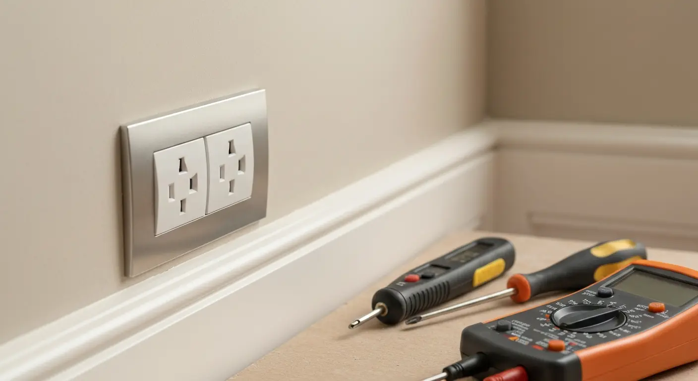 Electrical outlet installation
