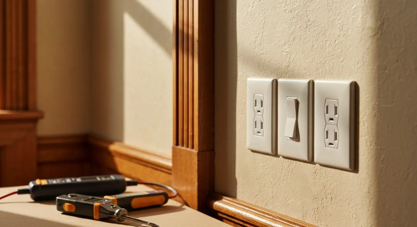 Outlet and switch repair