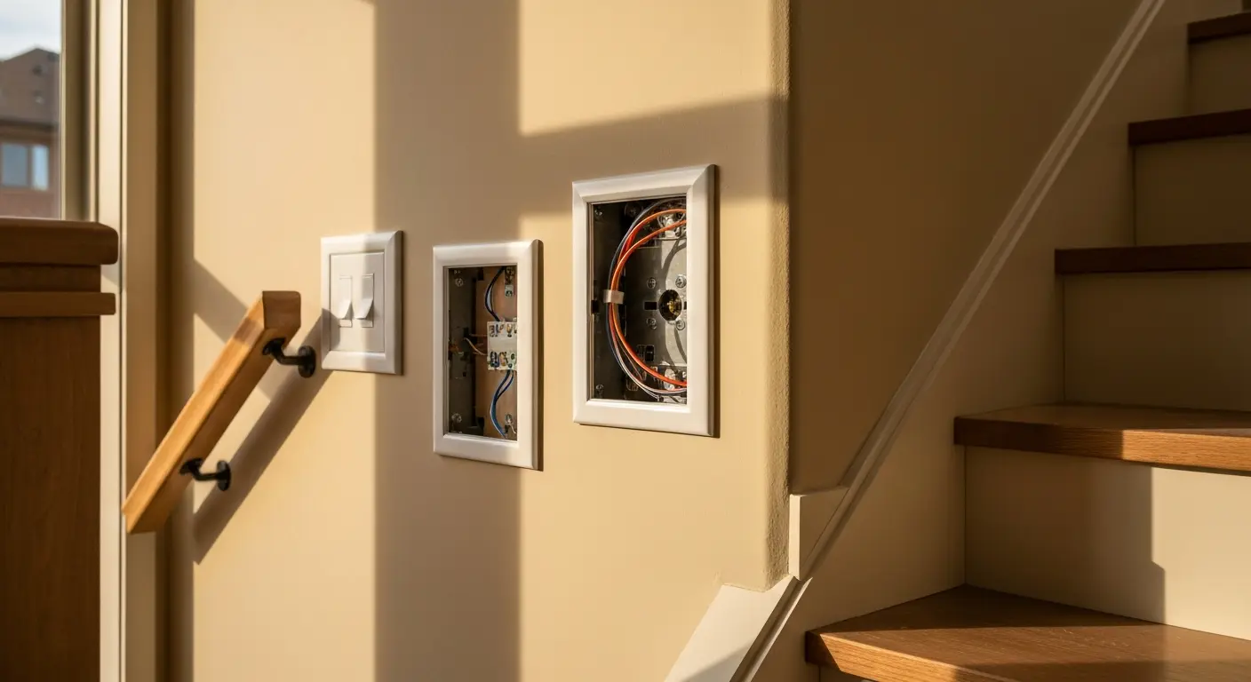 Three-way switch wiring installation