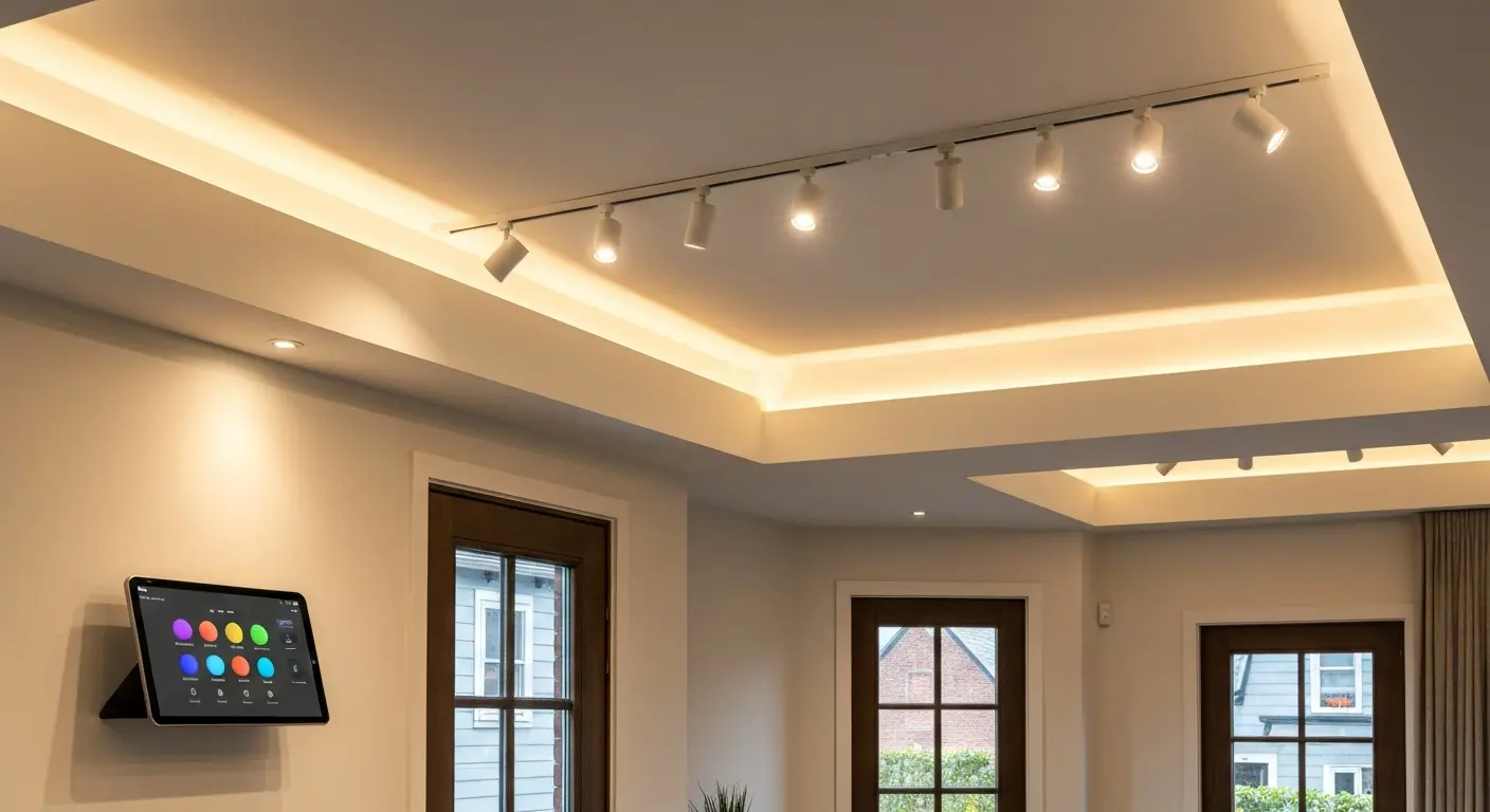 Smart lighting control