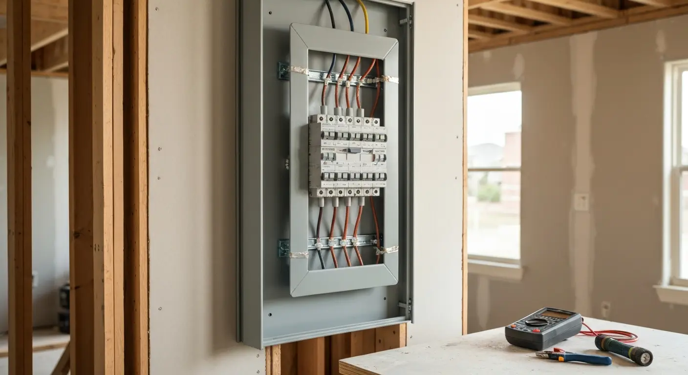 Circuit breaker and panel work