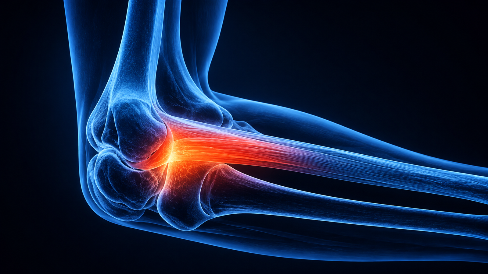 Illustration about PRP benefits, safety, and recovery for elbow injuries