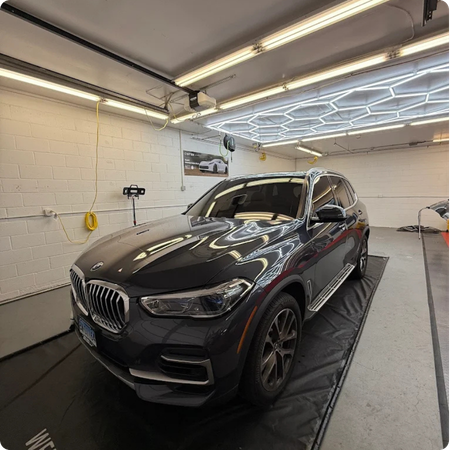 Paint Protection Film Applied to Vehicle Surface