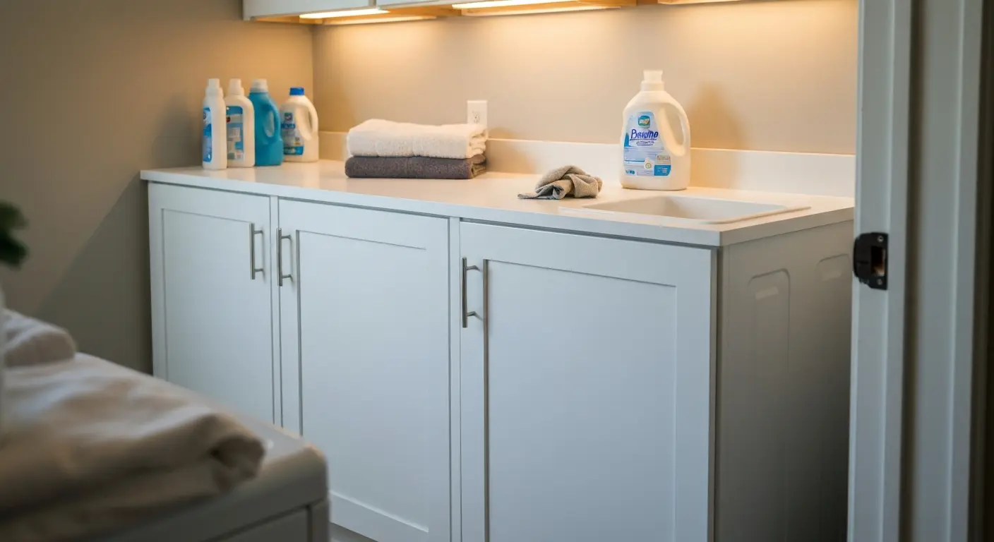 Utility cabinet painting