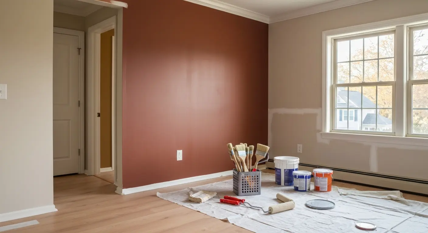 Single room painting project