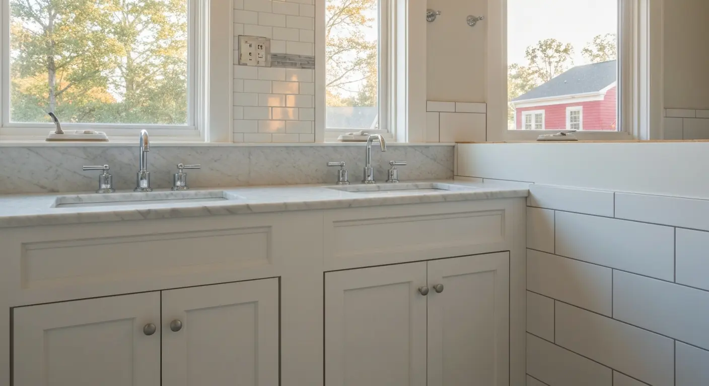 Custom bathroom remodel