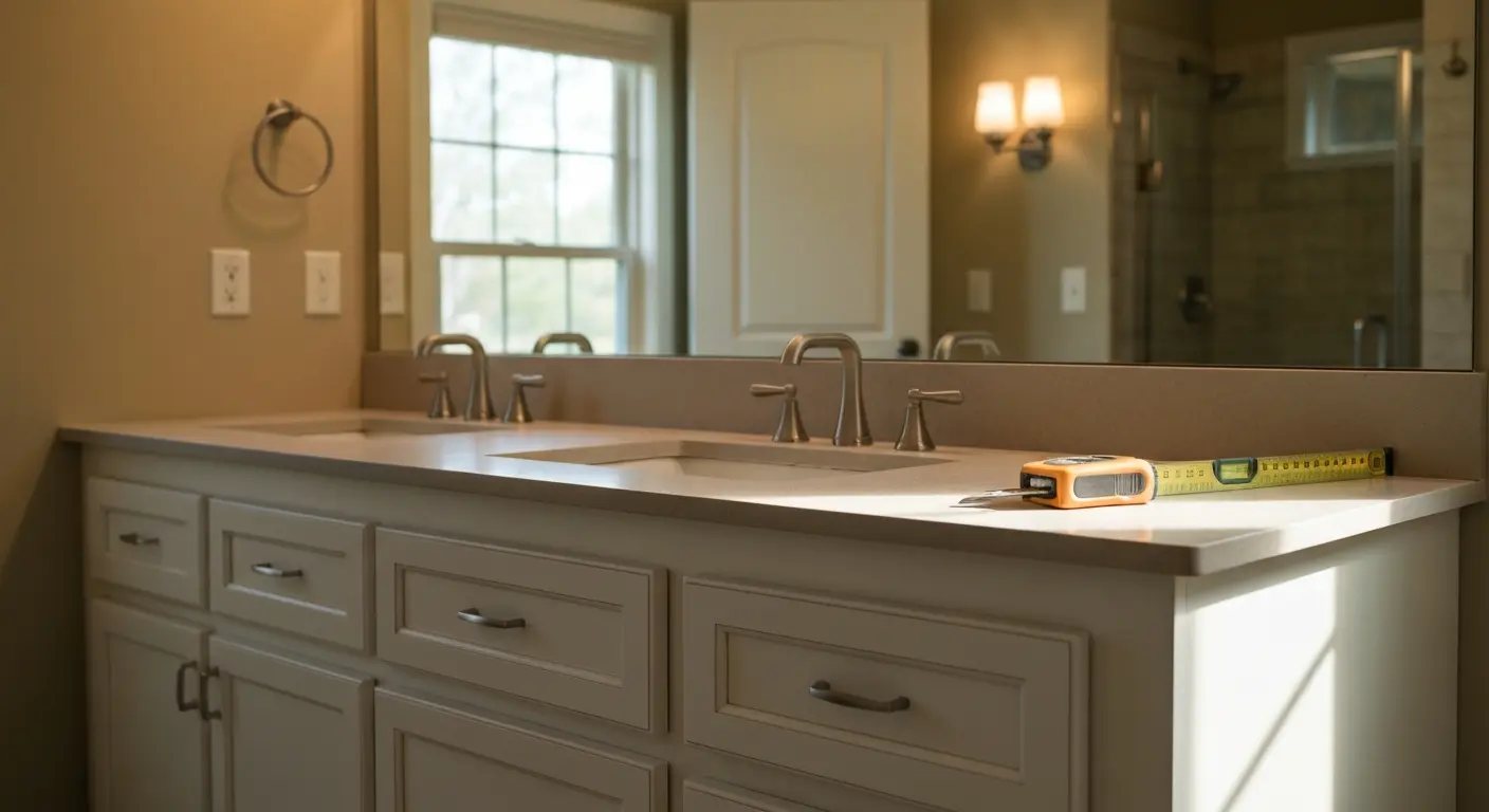 Vanity installation project