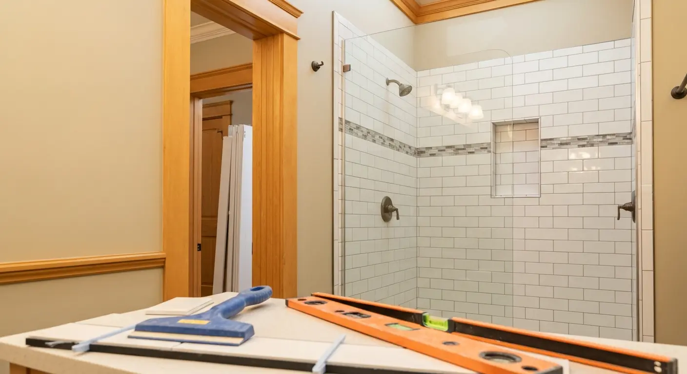 Shower and tub installation