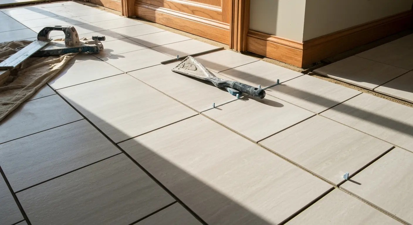 Tile and flooring installation