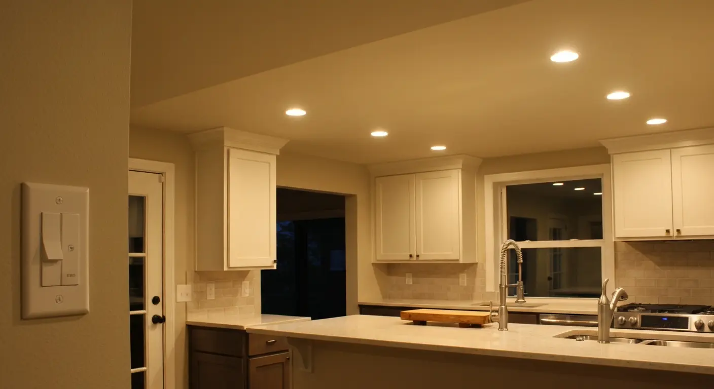 Ambient kitchen lighting